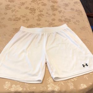 Under Armour White Shorts